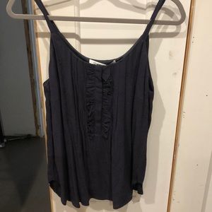 Collective concepts embroidered tank top